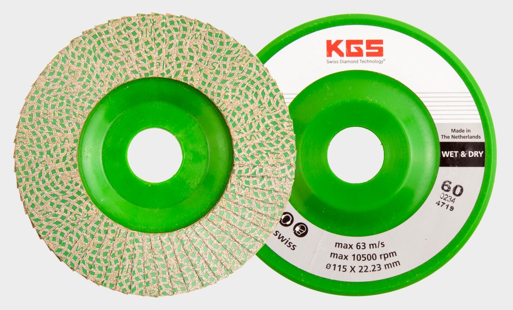KGS Hybrid® Flap Ø115 mm - Asgat 22,2 mm