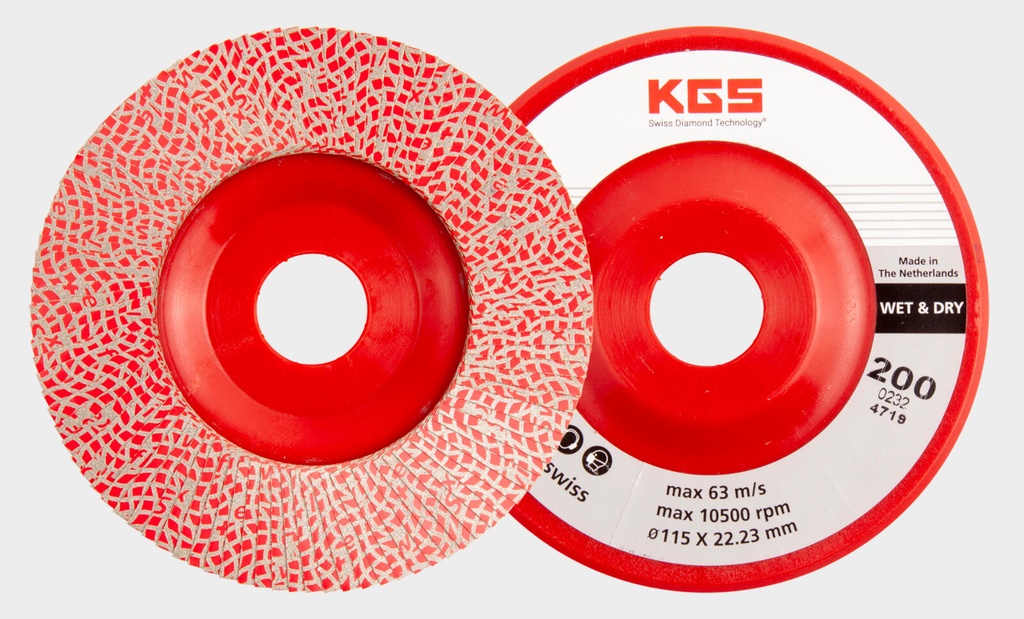 KGS Hybrid® Flap Ø115 mm - Asgat 22,2 mm