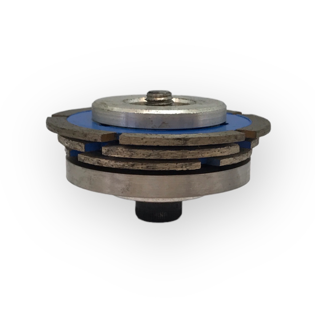 Marmo Profielfrees voor Graniet en Composiet Ø60 mm A30 - Asgat 22,2 mm / M10 Vijs + Aftastring