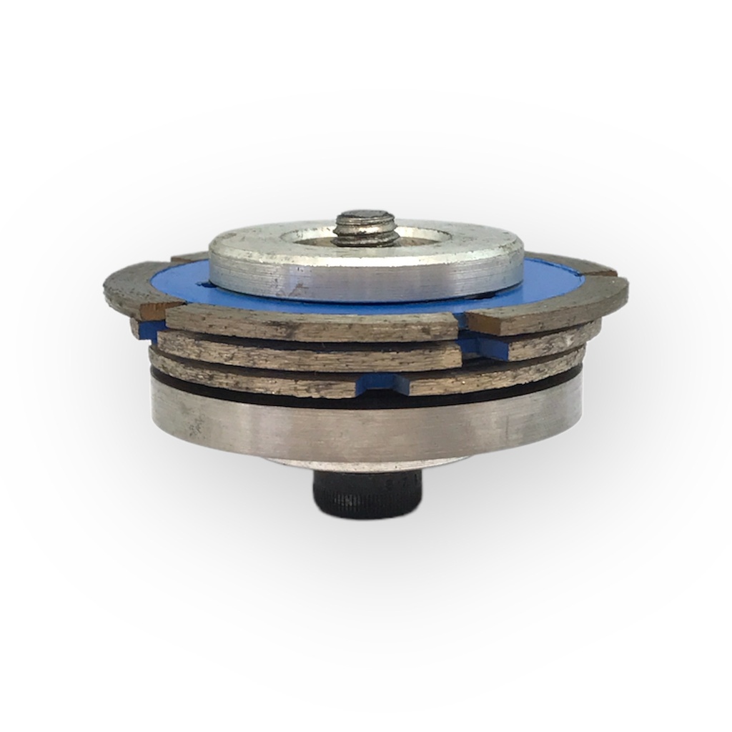 Marmo Profielfrees voor Graniet en Composiet Ø60 mm A30 - Asgat 22,2 mm / M10 Vijs + Aftastring