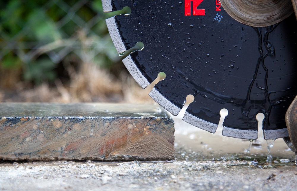 KGS Diamantzaag RED™ K201 voor Beton, Klinker, Bakstenen en Dakpannen