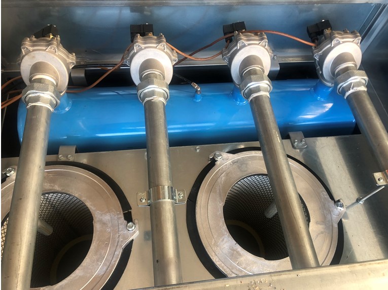 Grutec Stofbank met Droogafzuiging - driefasig (400 V of 230V)
