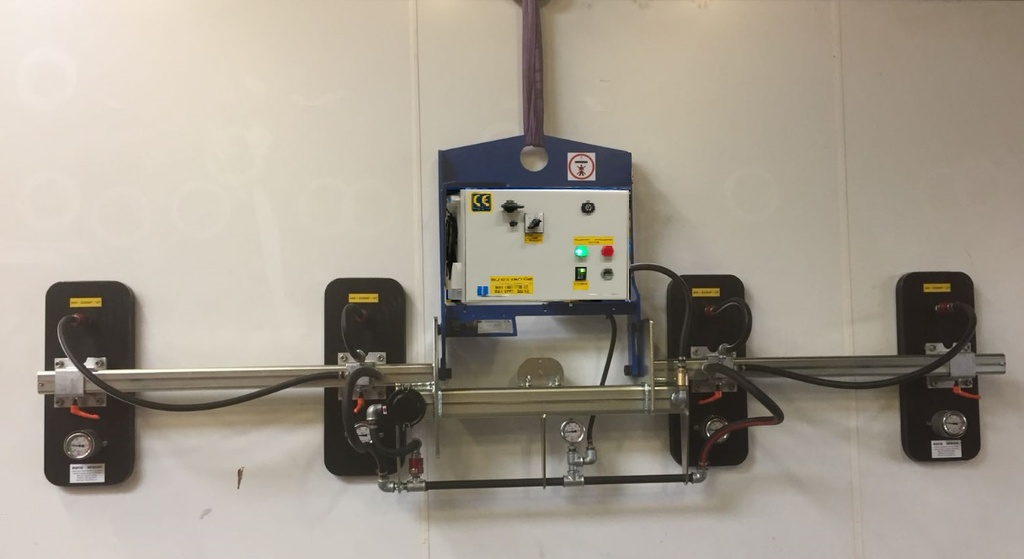Vacuüm Hefsysteem Type MKGC0450V03LZ 3 x 550 x 220 mm Zacht op Batterij CE