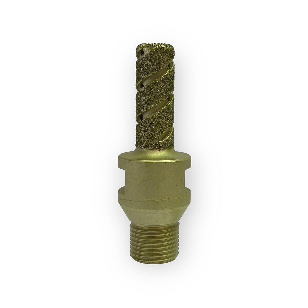 Nicolai Electroplated Finger Bit for Marble and Bluestone R1/2"