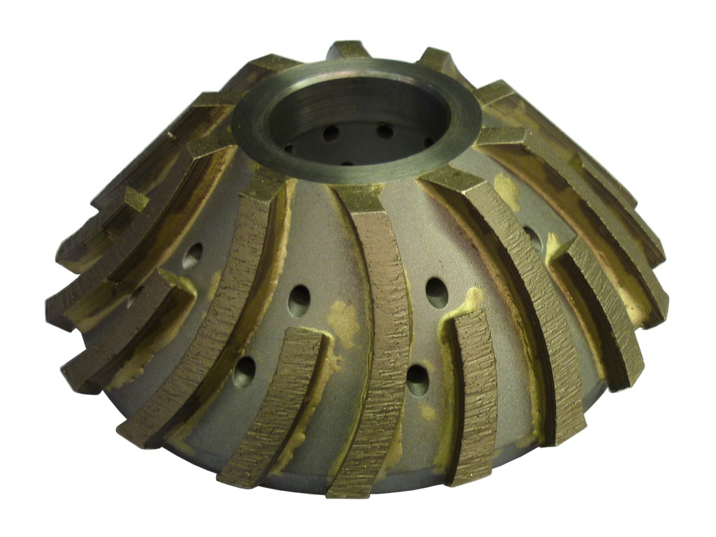 Nicolai Gesegmenteerde Profielfrees 45° Y Asgat 35 mm voor Graniet en Composiet Positie 0