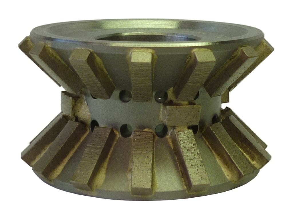 Nicolai Gesegmenteerde Profielfrees X Asgat 35 mm voor Graniet en Composiet Positie 0