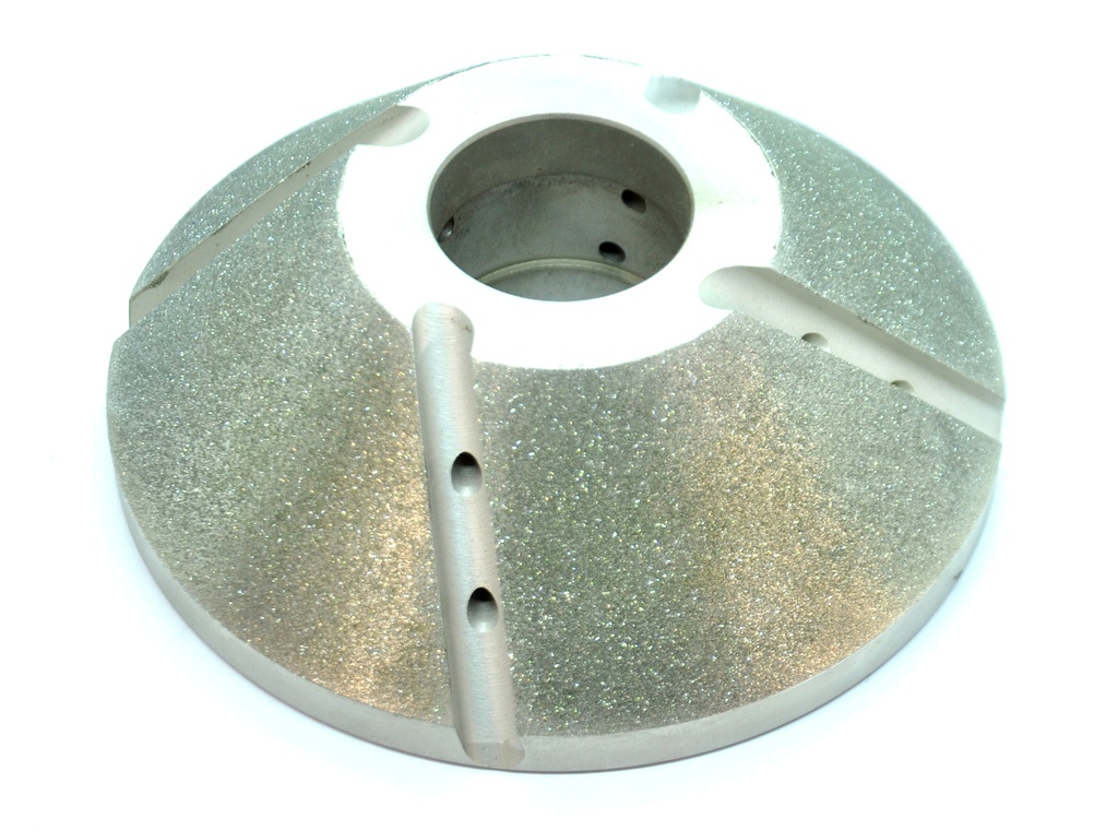 Nicolai Profiling Wheel Y30 45° Bore 35 mm Electroplated for Marble