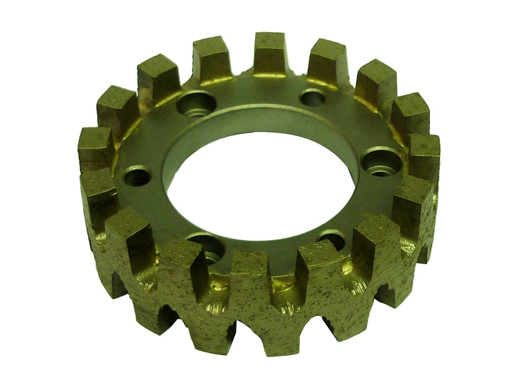 Nicolai Diamantfrees Verlek Turbo Ø92 x 30 mm - Asgat Ø50 mm 3+3 vijsgaten