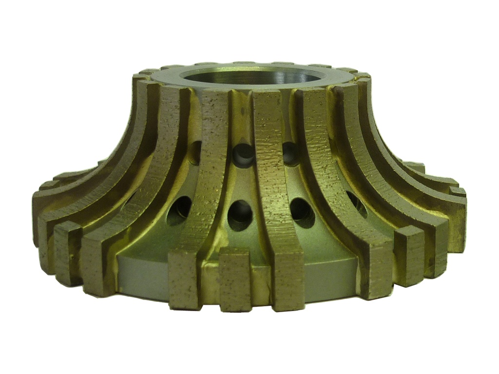 Nicolai Profielfrees voor Graniet en Composiet Ø60 mm H30 - Asgat 35 mm