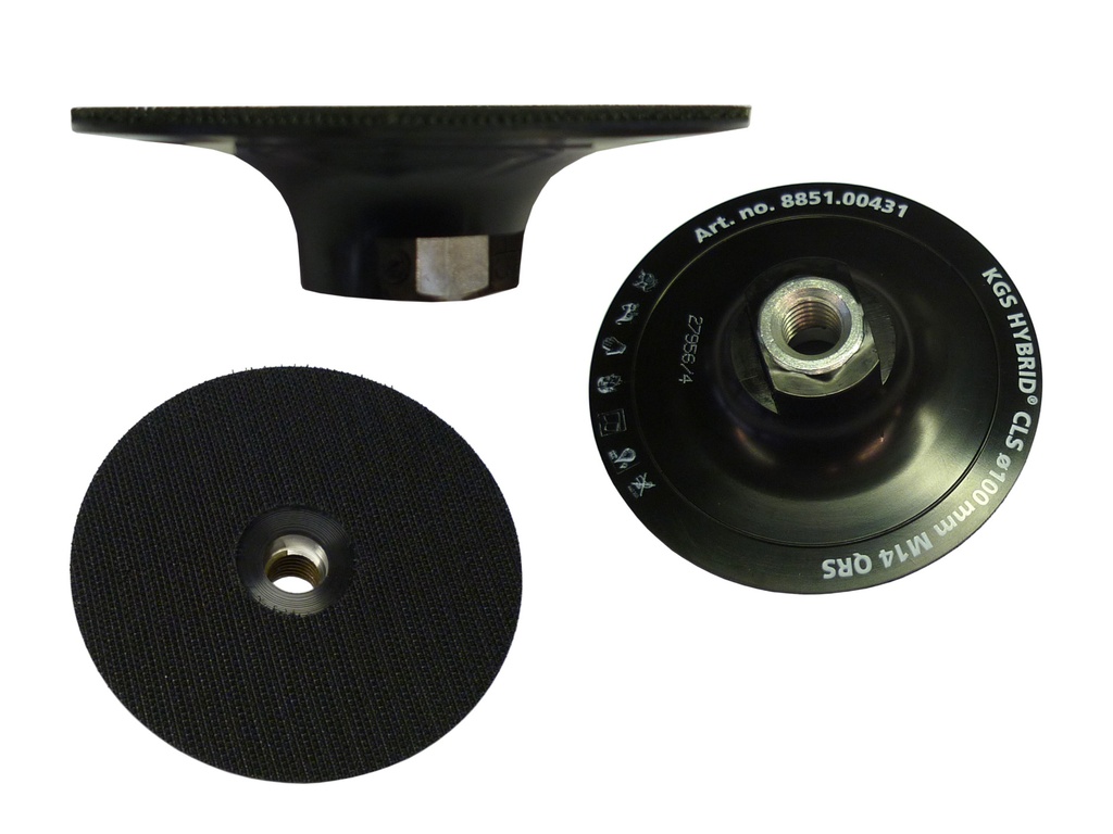 Steunschijf Ø100 mm Velcro M14 voor Hybrid® PRO CLS