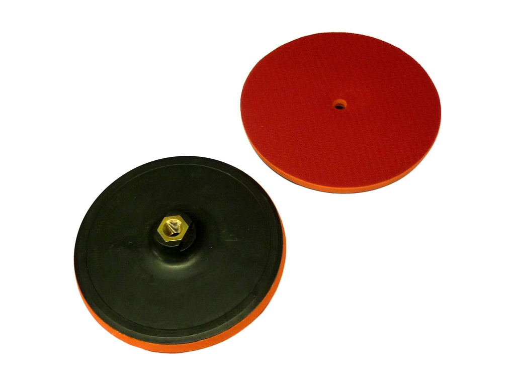 Steunschijf Ø180 mm Conisch - Gummi Velcro M14