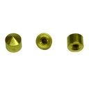 Rozet Messing (per 100 stuks)