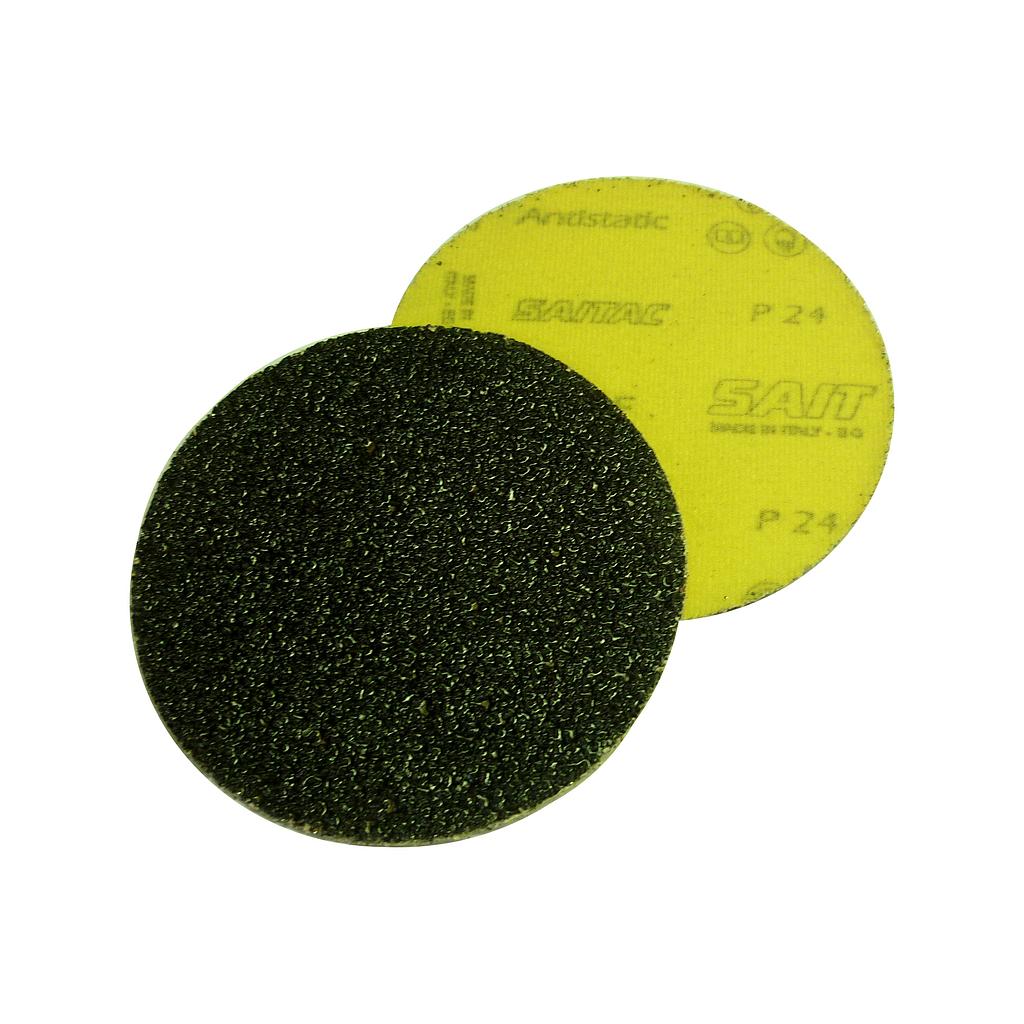 Saitac Schuurpapier Ø115 mm Velcro 