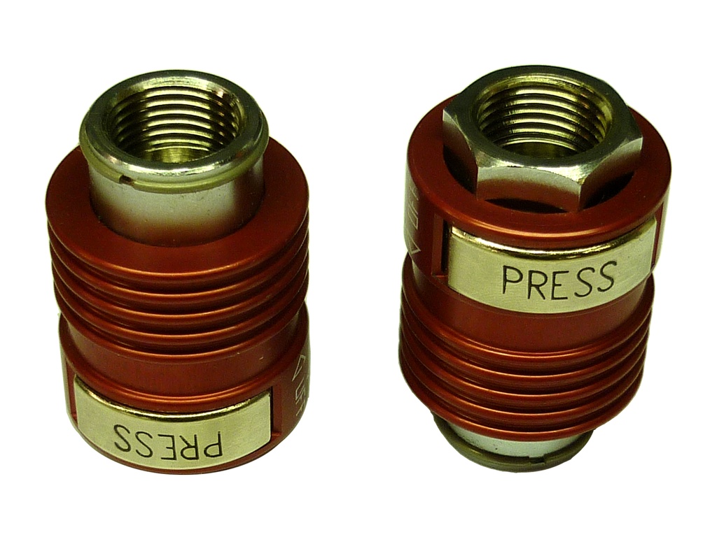 Schuifventiel In-Line 1/2" BSP + Vergrendeling