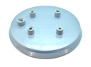 Zuignap Ø280 mm Grijs - 180kg Horizontaal - 90kg Verticaal bij 60% vacuüm