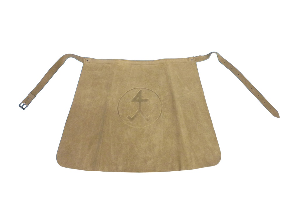 Schort Half Model Leder