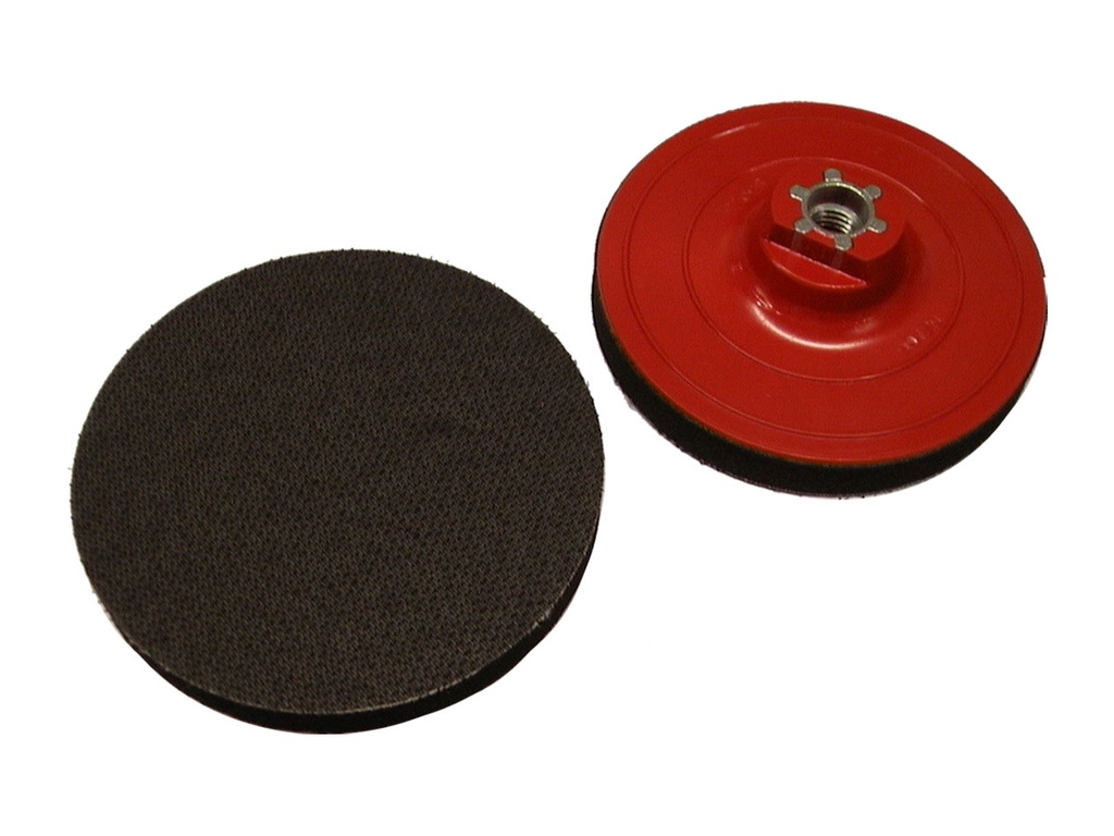 Straight Backing Pad – Rubber Velcro M14