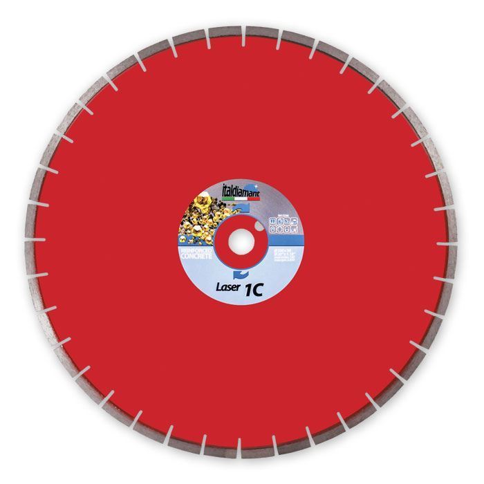Italdiamant Disque Diamanté 1C pour Béton Armé et Asphalte - Non Silencieux