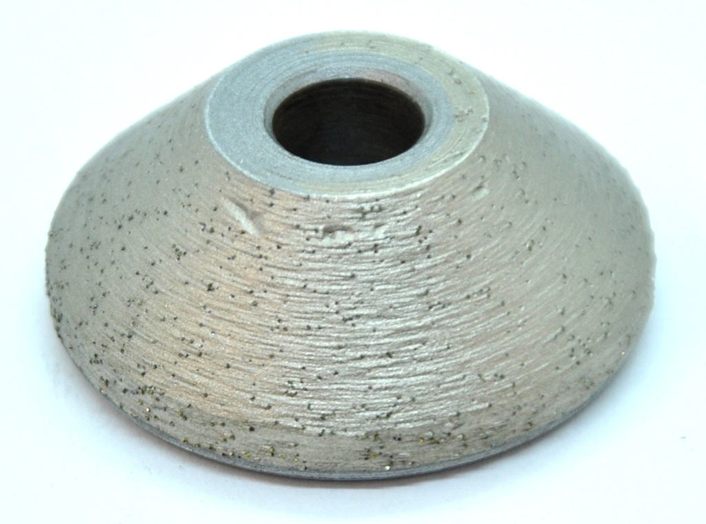 Nicolai Profielfrees voor Graniet en Composiet  Ø20 mm Y10 mm 45° Asgat 10 mm