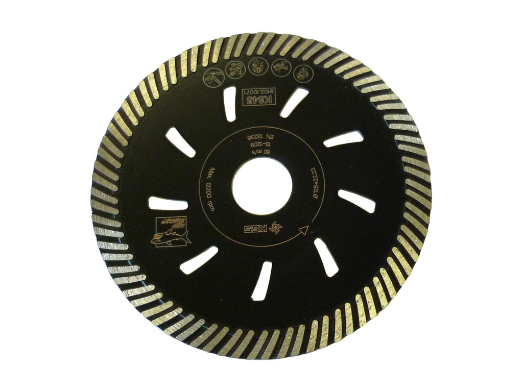 KGS Diamantzaag RED™ K845 Turbo voor Graniet en Kwartsiet