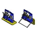 Vacuüm Hefsysteem Type NKMH0150V01LZ 550 x 220 mm - H300 kg - V150kg Elektrisch CE