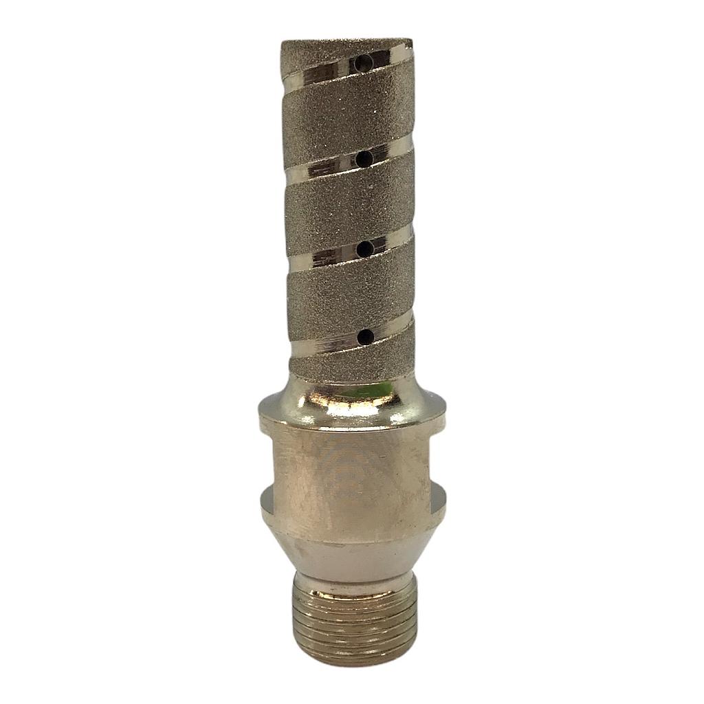 Finger Router Bit DS Electroplated for Marble and Blue Limestone R1/2"