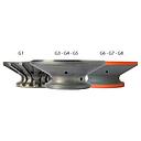 Nicolai Profielfrees voor Graniet en Composiet Ø60 mm D30 R=7,5 mm 30° Asgat 35 mm