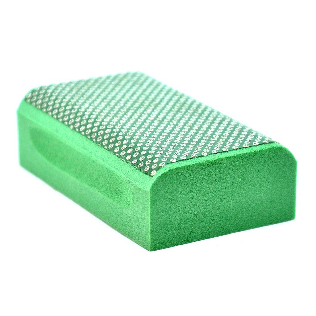 KGS Eponge à Main Diamantée Flexis® Curved 90 x 55 mm