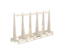 Deltarack Premium Wooden Storage Rack B5XL