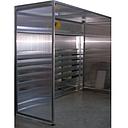 Partition Wall for Grutec Dust Booth with Dry Extraction - Depth = 900 mm