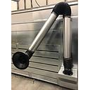 Flexible Extraction Arm for Grutec Dust Cabin with Dry Extraction - Length 3 m + Motor 2.2 kW