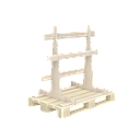 Deltarack Wooden Storage Rack for Euro Pallet SGP80.110
