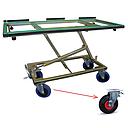 Transport Trolley AK for Kitchen Tops 900 mm Wide – with Pneumatic Tyres Ø260 mm