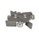 Lupato Sandblasting Plate Ø260 mm with 4 Rollers for Flora