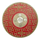 KGS Disque Diamanté Cobra Single pour Marbre, Pierre Calcaire et Céramique M14