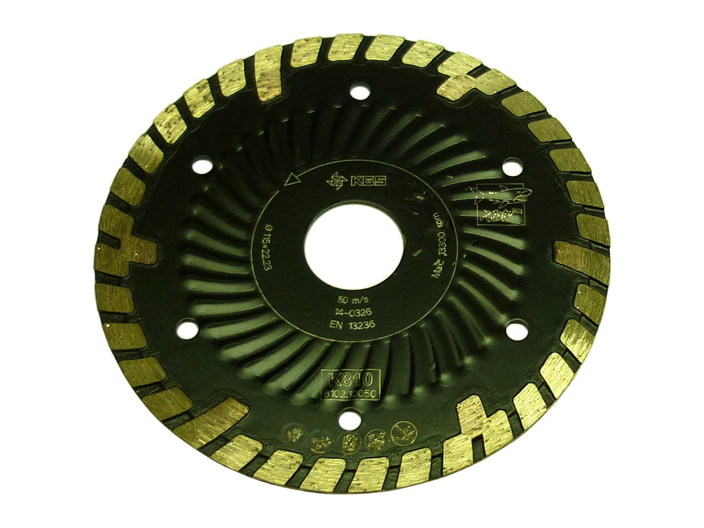 KGS Diamond Blade RED™ K810 for Granite and Concrete and quartzite