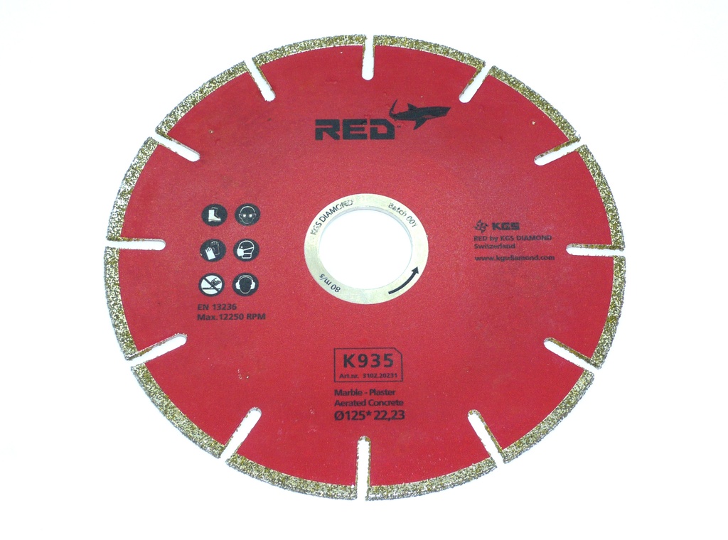 KGS Diamantzaag RED™ K935 Gegalvaniseerd