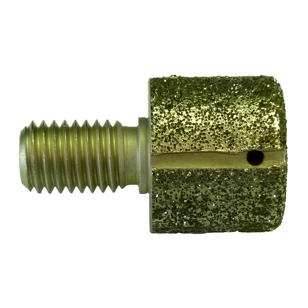 Nicolai Couronne Diamantée Galvanique Ø30 x 25 mm Droit pour Marbre et Pierre Bleue M14 Male