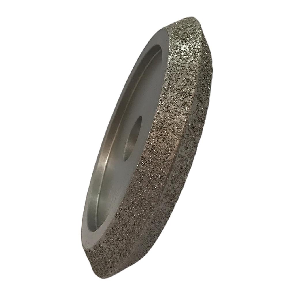 Diamond Conical Point Drip Router Ø125 x 22.2 mm Width=20mm 10x10mm Dry Coarse for Concrete and Natural Stone