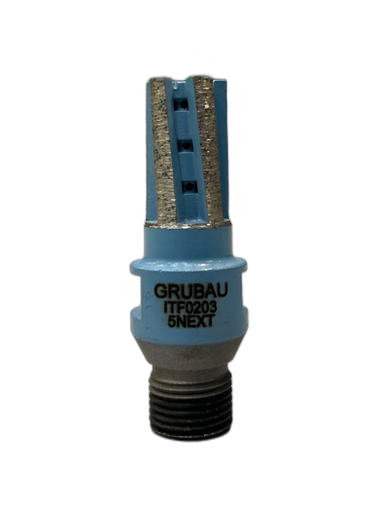 [ITF02035NEXT] Italdiamant Fraise à Détourer Evo Gres Next pour UCS, Céramique, Quartzite, Composite et Granit R1/2" (Diamètre 20 mm, Hauteur 35 mm)