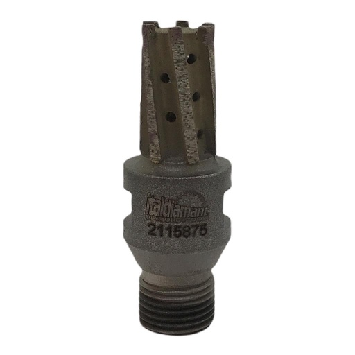 [ITF02035SM] Italdiamant Fraise à Détourer Speedmaster pour Granit et Composite R1/2" (Diamètre 20 mm, Hauteur Utile 35 mm)