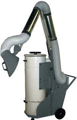 Mobile Dust Extractor &quot;Clean Air&quot; + Extraction Arm 2M