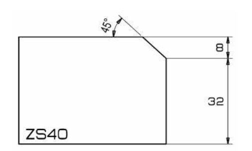 ADI Profile Router for Granite and Composite Ø60 mm TwistLine ZS40 Bore 22 mm
