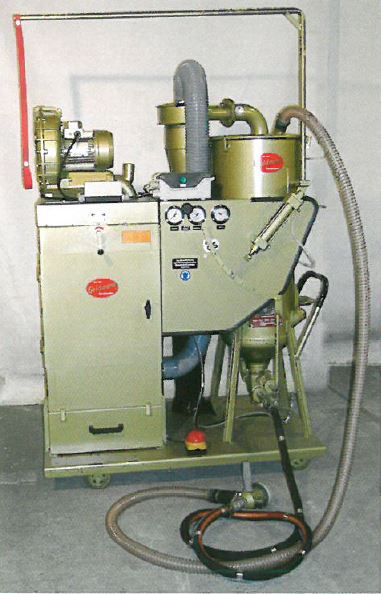 Zandstraalapparaat BLASTER 40/PD - 3 x 400V