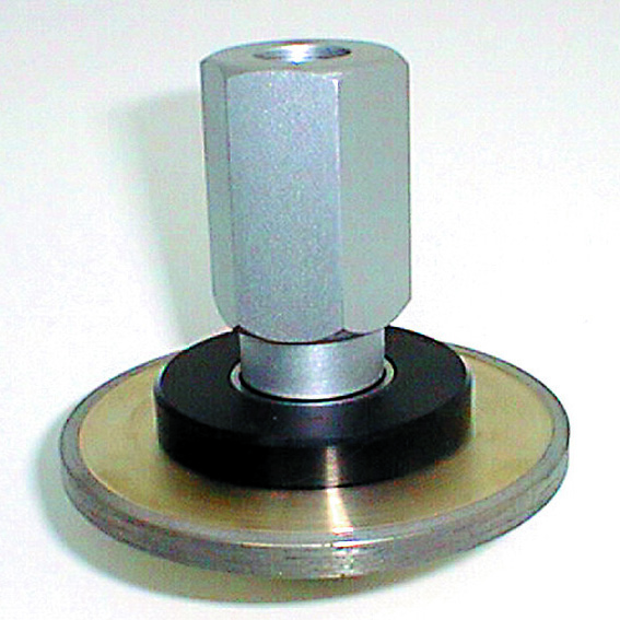 Fraise Diamantée Ø80x 5mm GA pour Encoches - Complet avec Support et roulements
