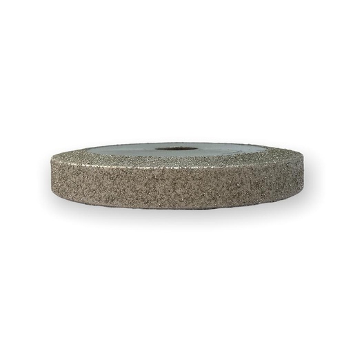 Meule Goutte D'eau Conique Plat Ø125 x 22,2mm Largeur=20mm 15x15x15mm à Sec Gros grain pour Béton et Pierre Calcaire