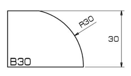 ADI Profielfrees voor Graniet en Composiet Ø120 mm TopLine B30 - Asgat 35 mm