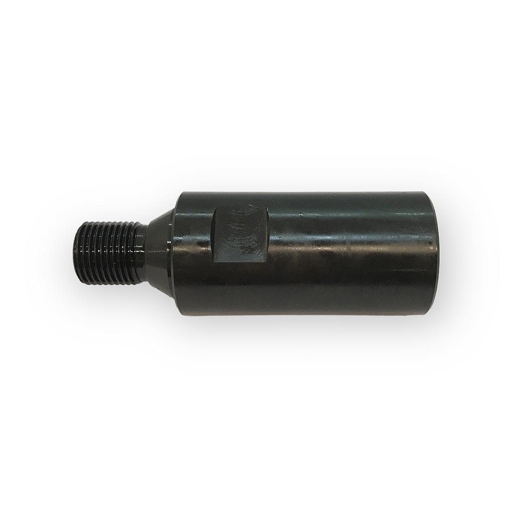 VERLENGSTUK R1/2'UITW+INW.L= 80MM D.35MM!