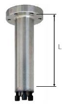 ADI Adaptor met Asgat Ø50 mm met 6 vijsgaten voor Diamantfrees Verlek met Asgat Ø14 mm 3+3 vijsgaten