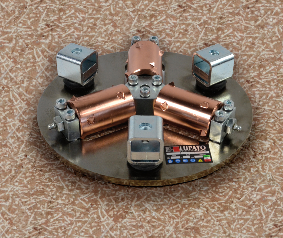 Lupato Plateau Kinki voor Komma-effect op Marmer en Blauwe Hardsteen